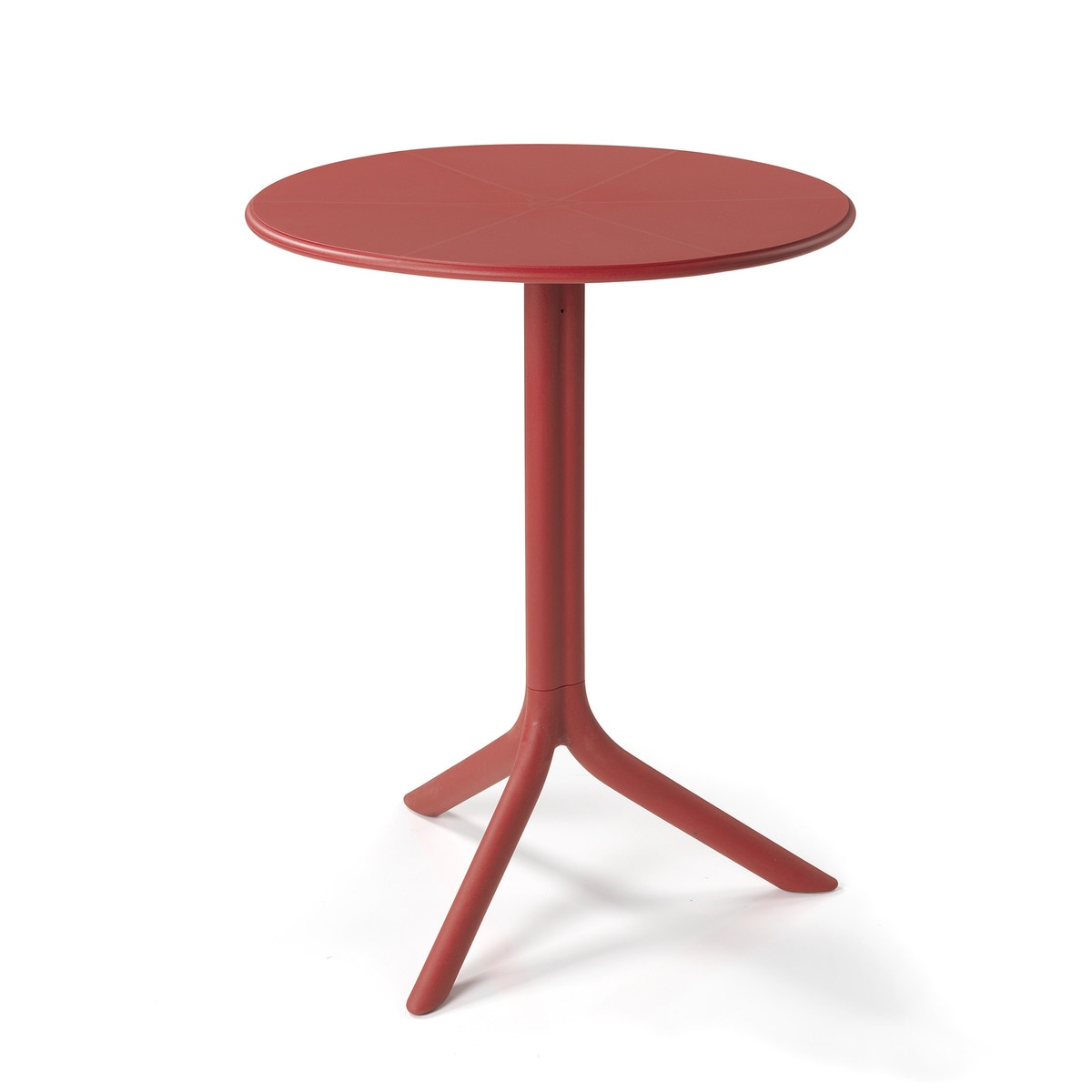 Mesa Auxiliar de Jardim Redonda Spritz Coral-1