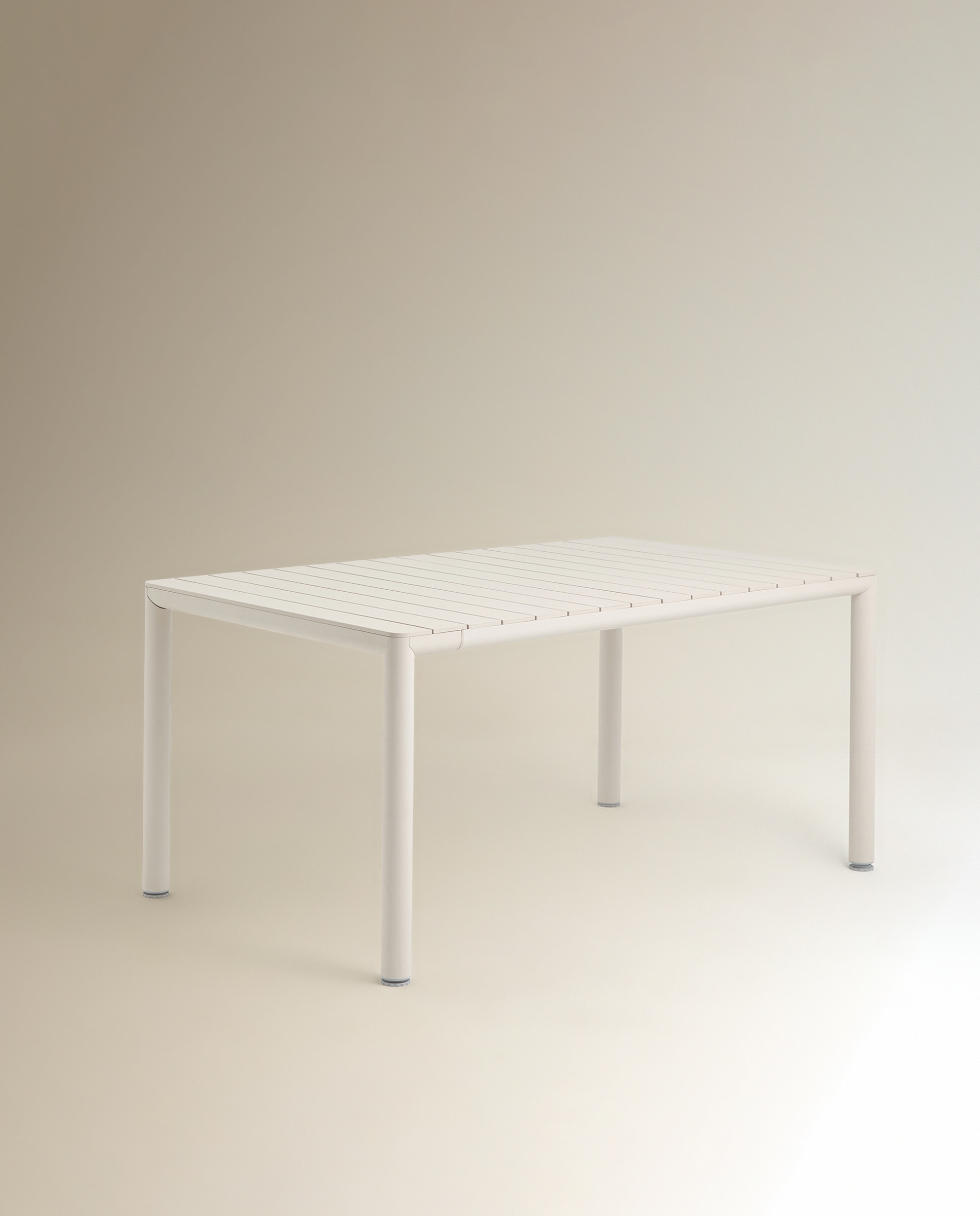 Mesa Extensível de Jardim Tevere Nardi Creme-3