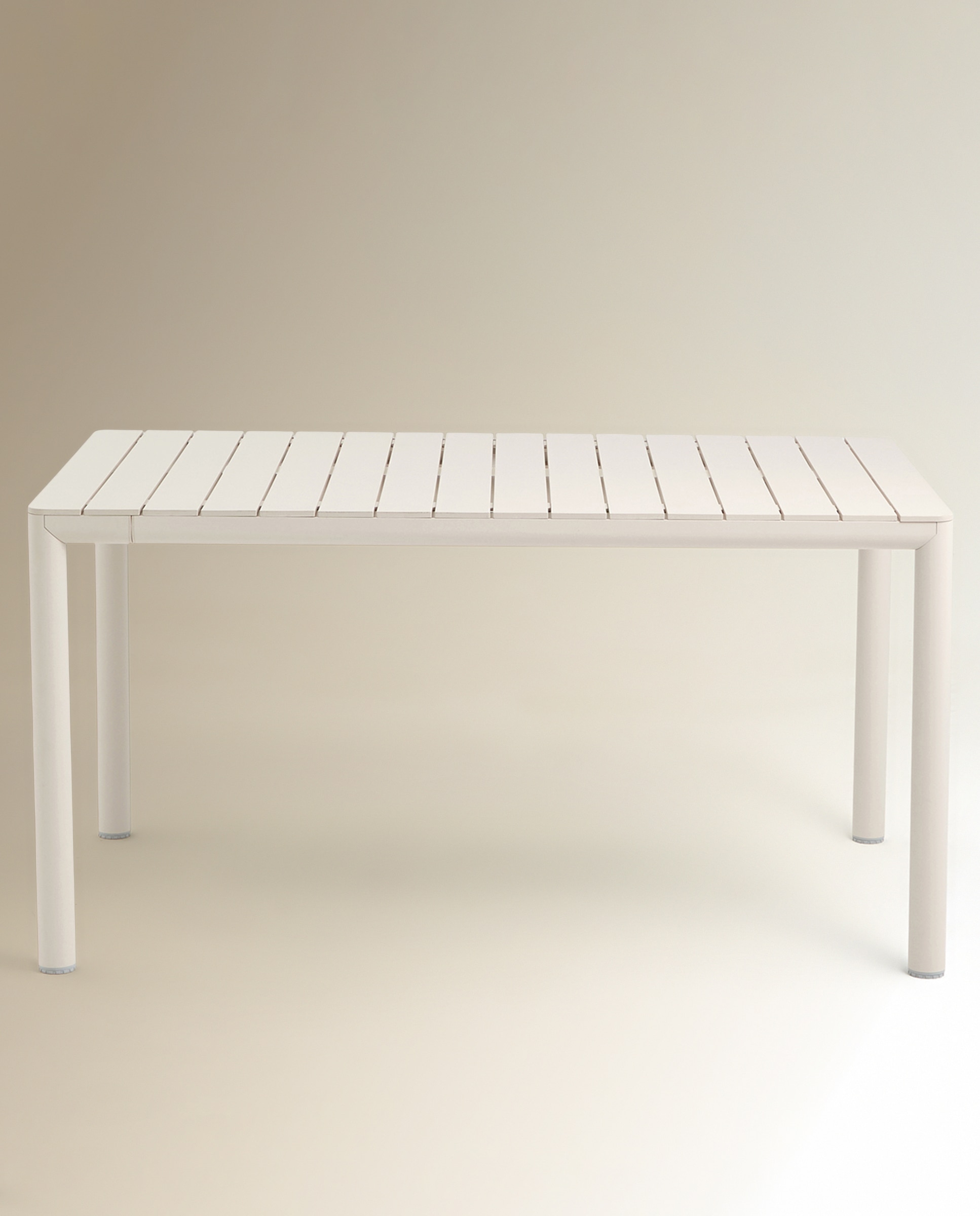 Mesa Extensível de Jardim Tevere Nardi Creme-5