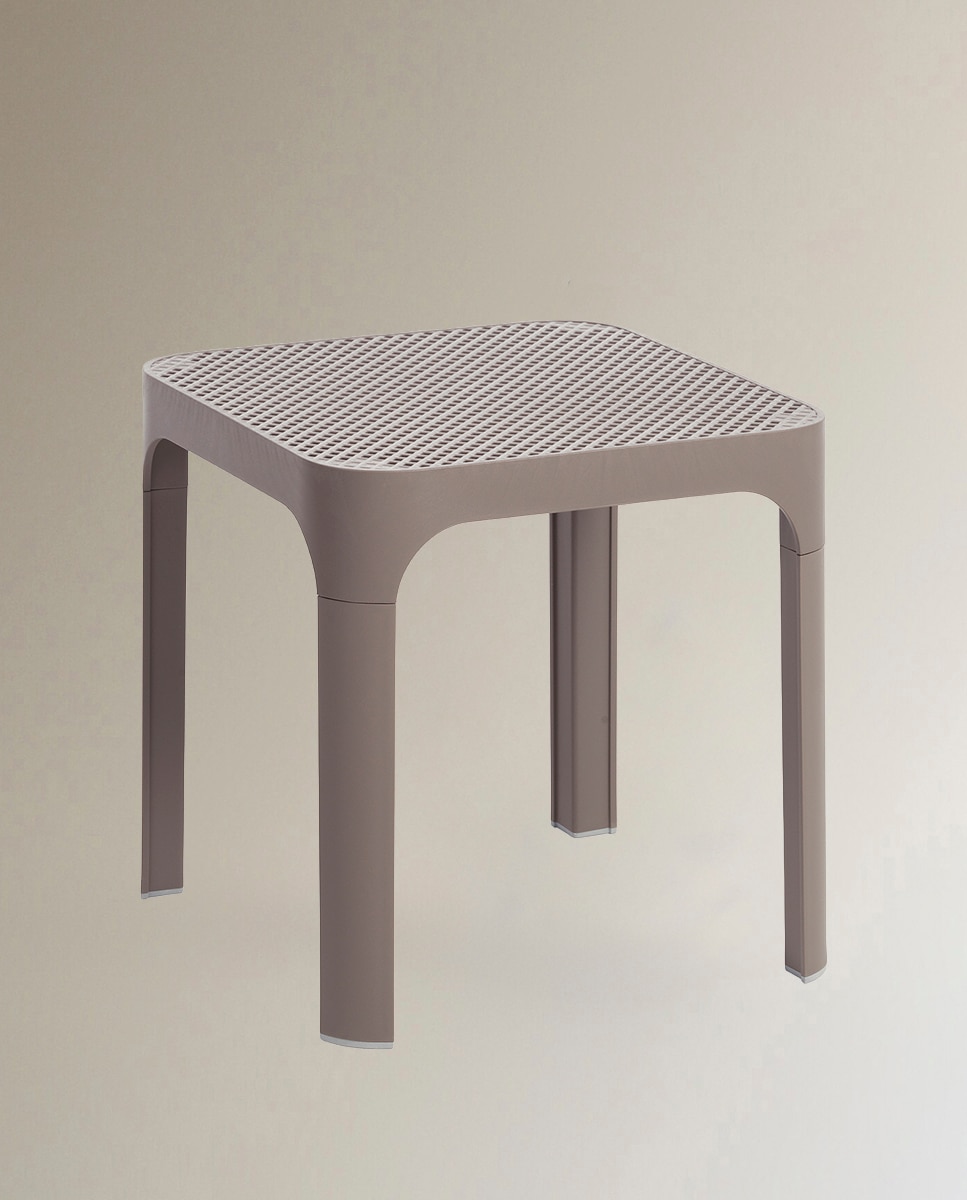 Mesa auxiliar de jardín de resina Net Nardi - Topo Topo-1
