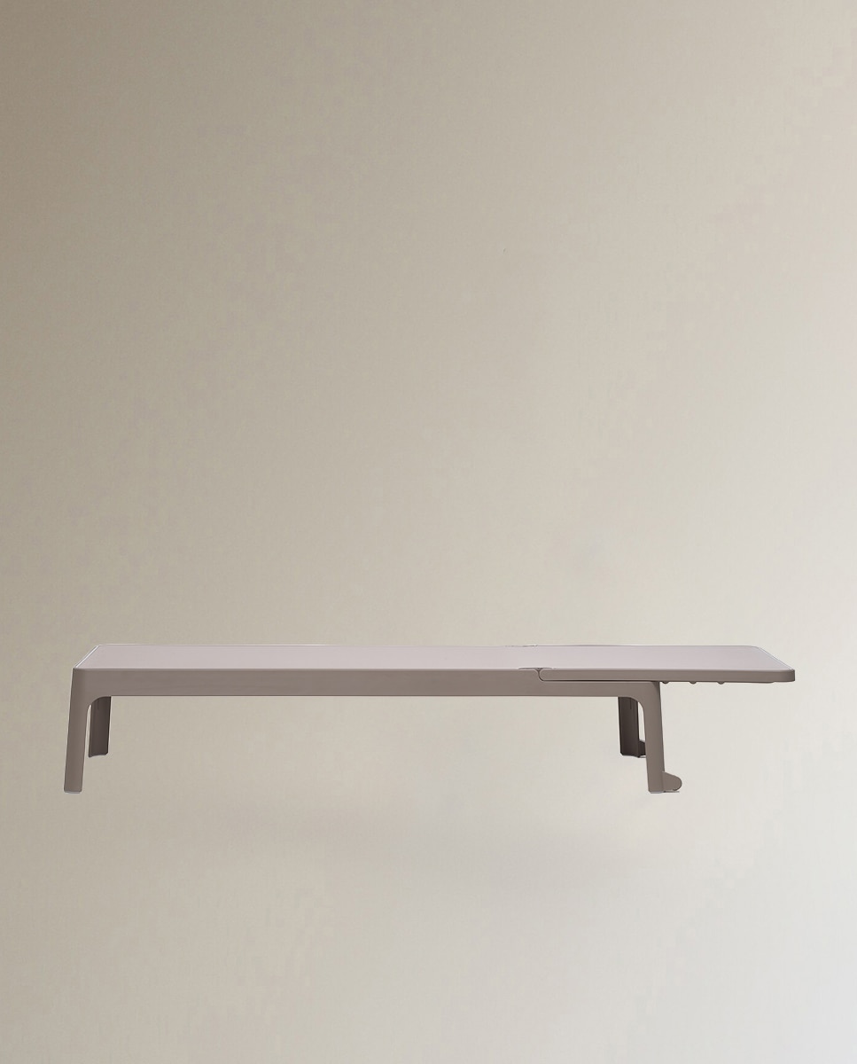 Tumbona de resina apilable Plano Nardi crema - Topo Topo-2