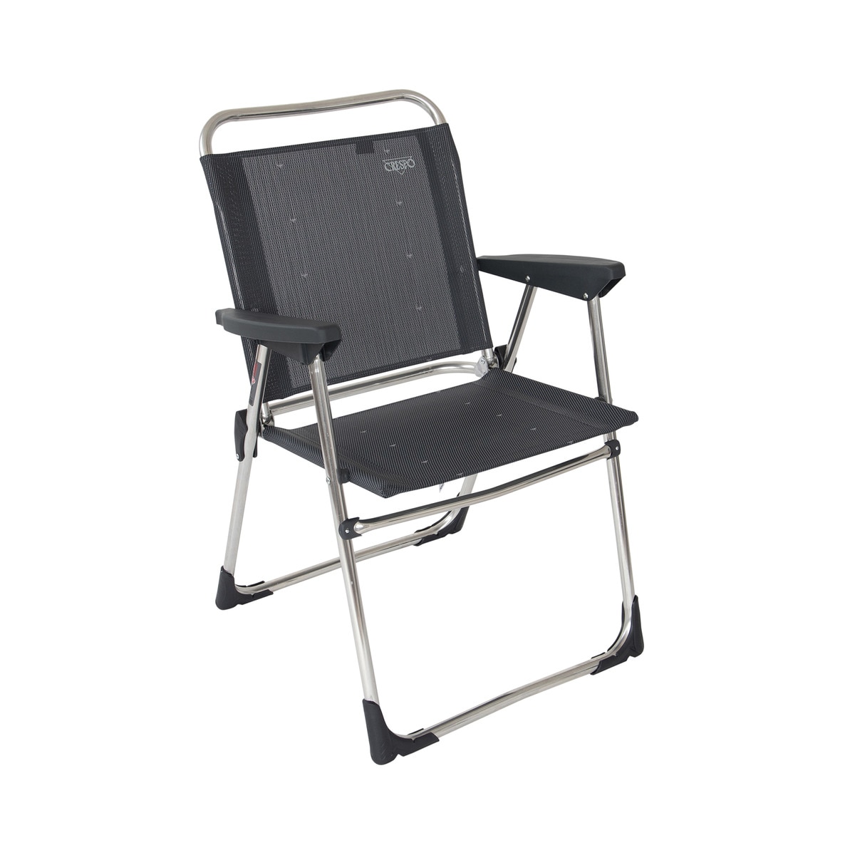 Imagem 0 de Cadeirão de campismo e praia desdobrável azul-marinho