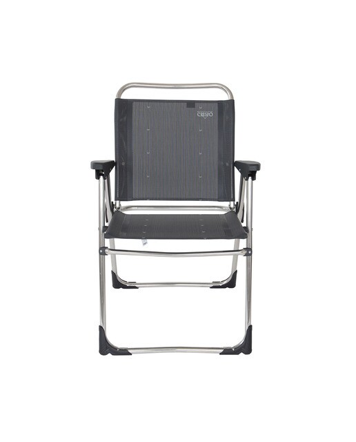 Sillón de camping y playa plegable Marino Crespo Antracita-2