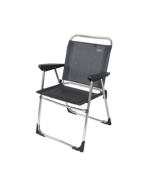 Sillón de camping y playa plegable Marino Crespo Antracita-3