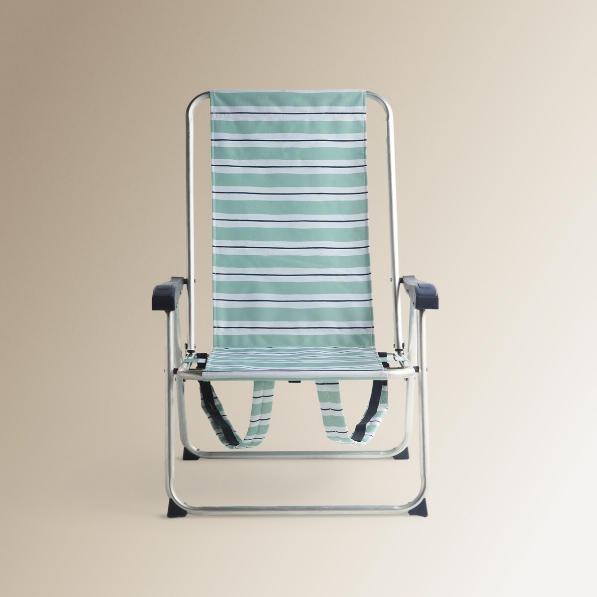 Cadeira Tipo Mochila Dobrável Sunai Campo e Praia Verde Água-2