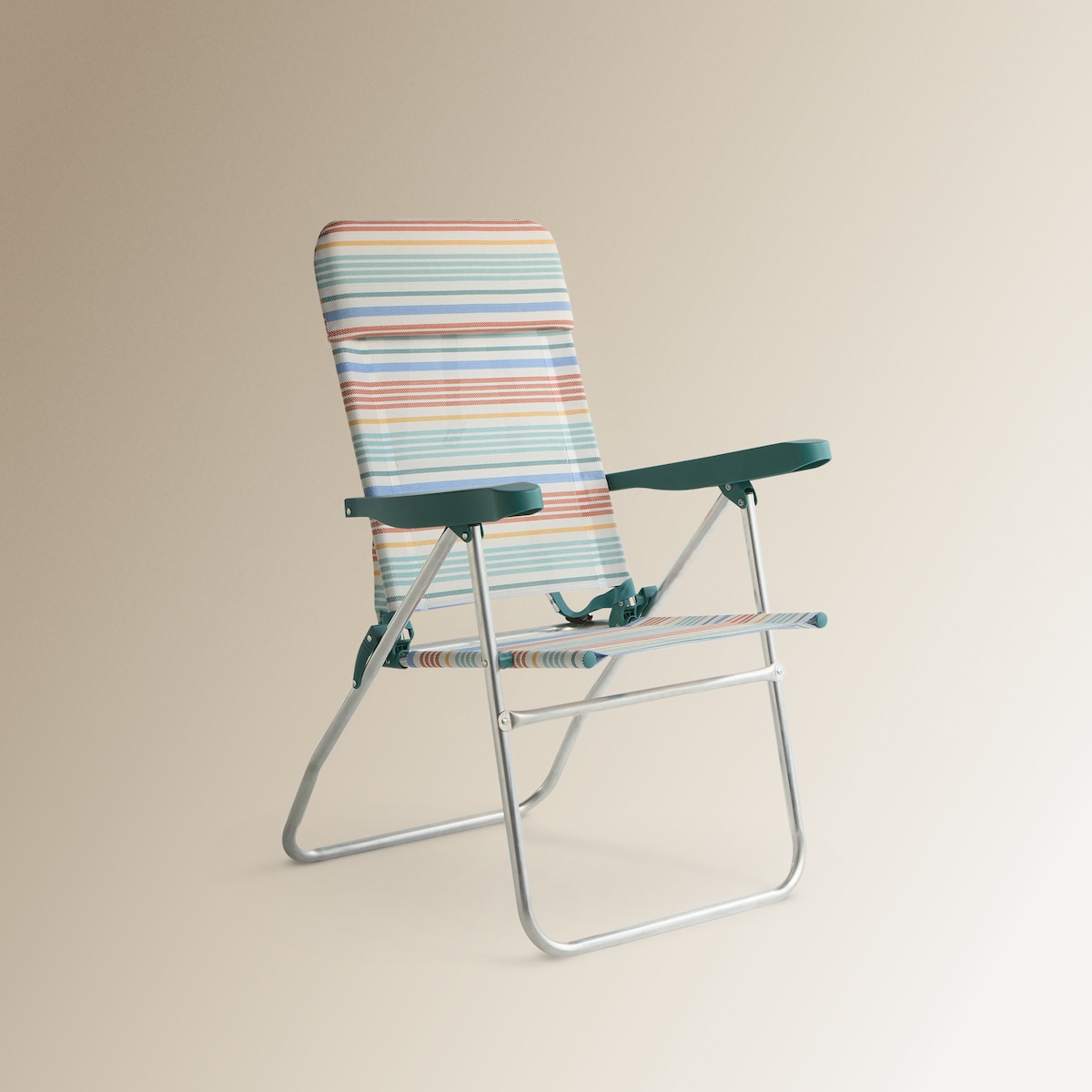 Cadeira Tipo Mochila Dobrável Coast Campo e Praia Multicolor-2