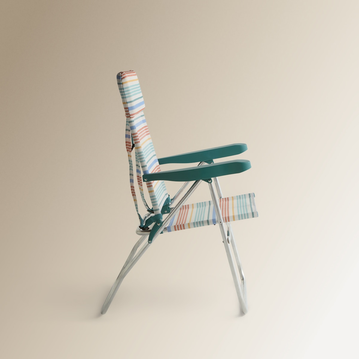 Cadeira Tipo Mochila Dobrável Coast Campo e Praia Multicolor-4