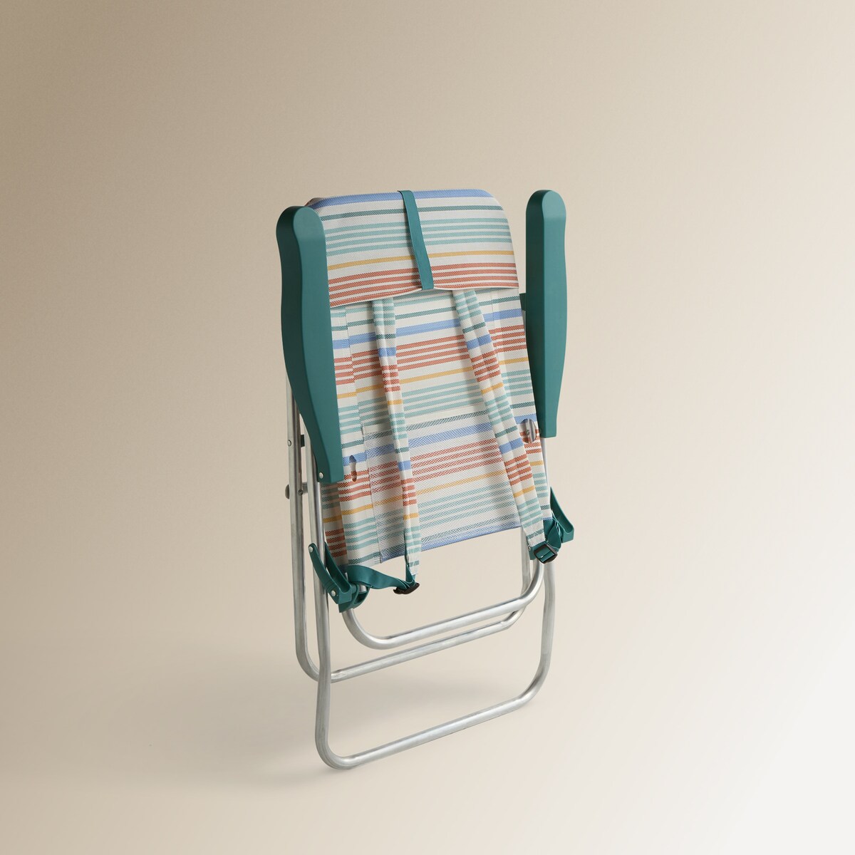 Cadeira Tipo Mochila Dobrável Coast Campo e Praia Multicolor-8