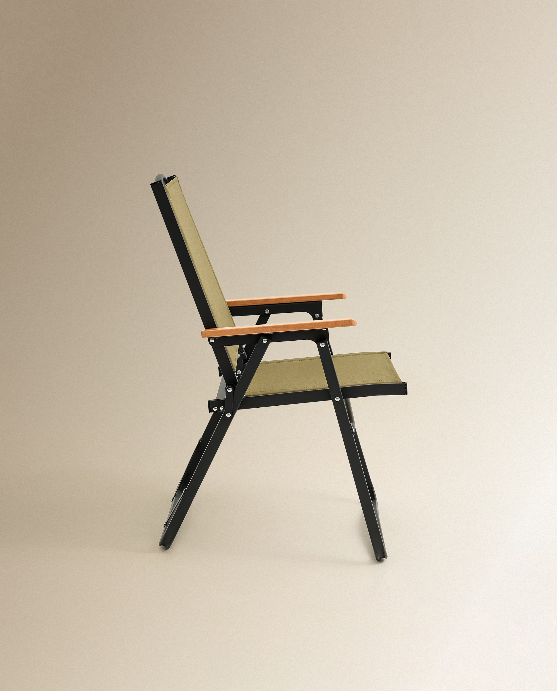 Cadeira Média Dobrável Safari Campo e Praia Caqui-4