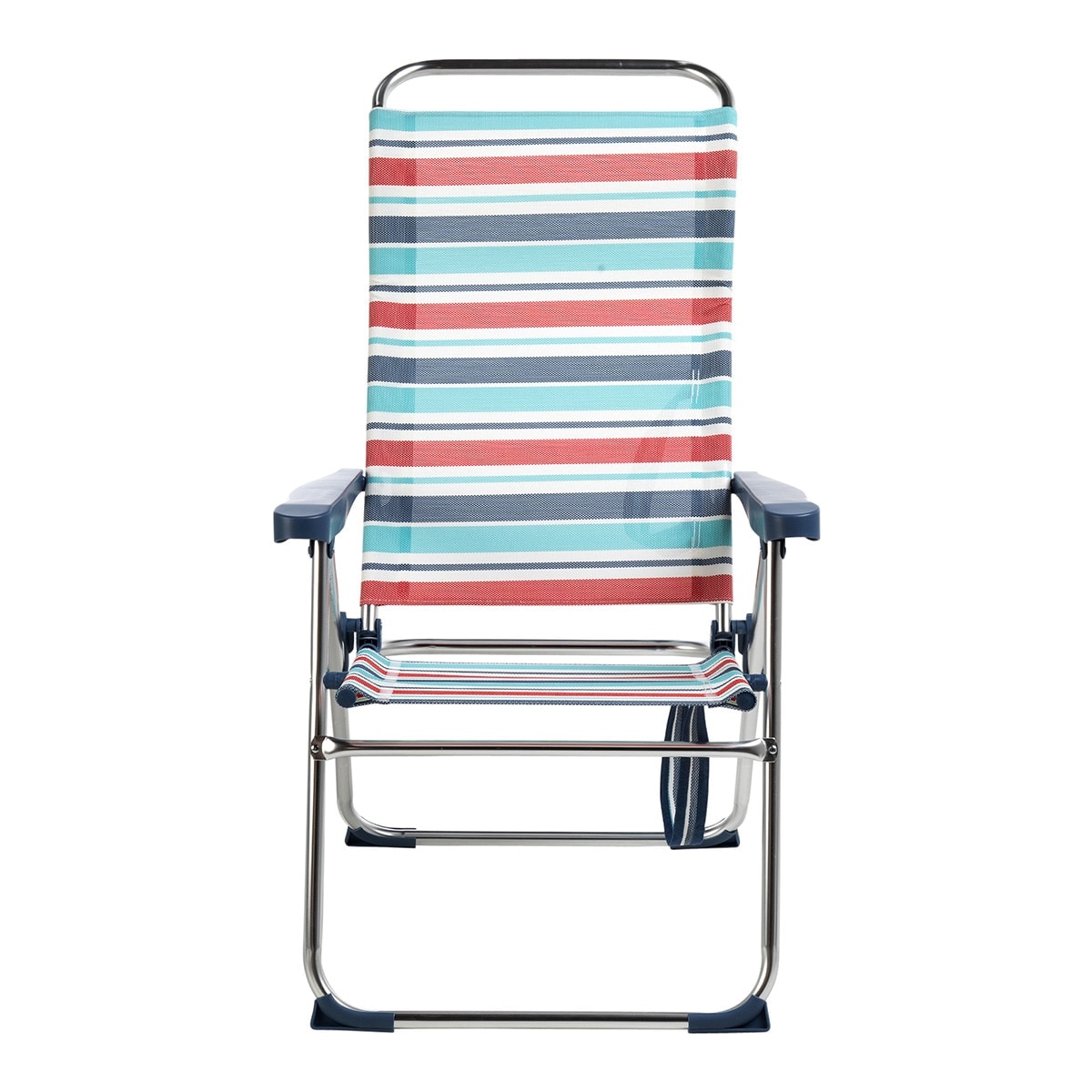Silla alta plegable y reclinable Amalfi Basics El Corte Inglés Azul-2