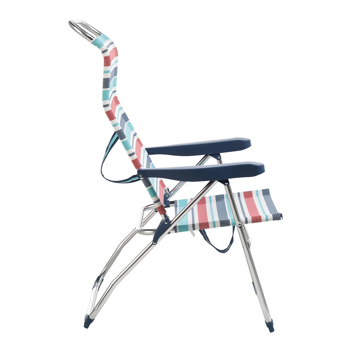 Silla alta plegable y reclinable Amalfi Basics El Corte Inglés Azul-3
