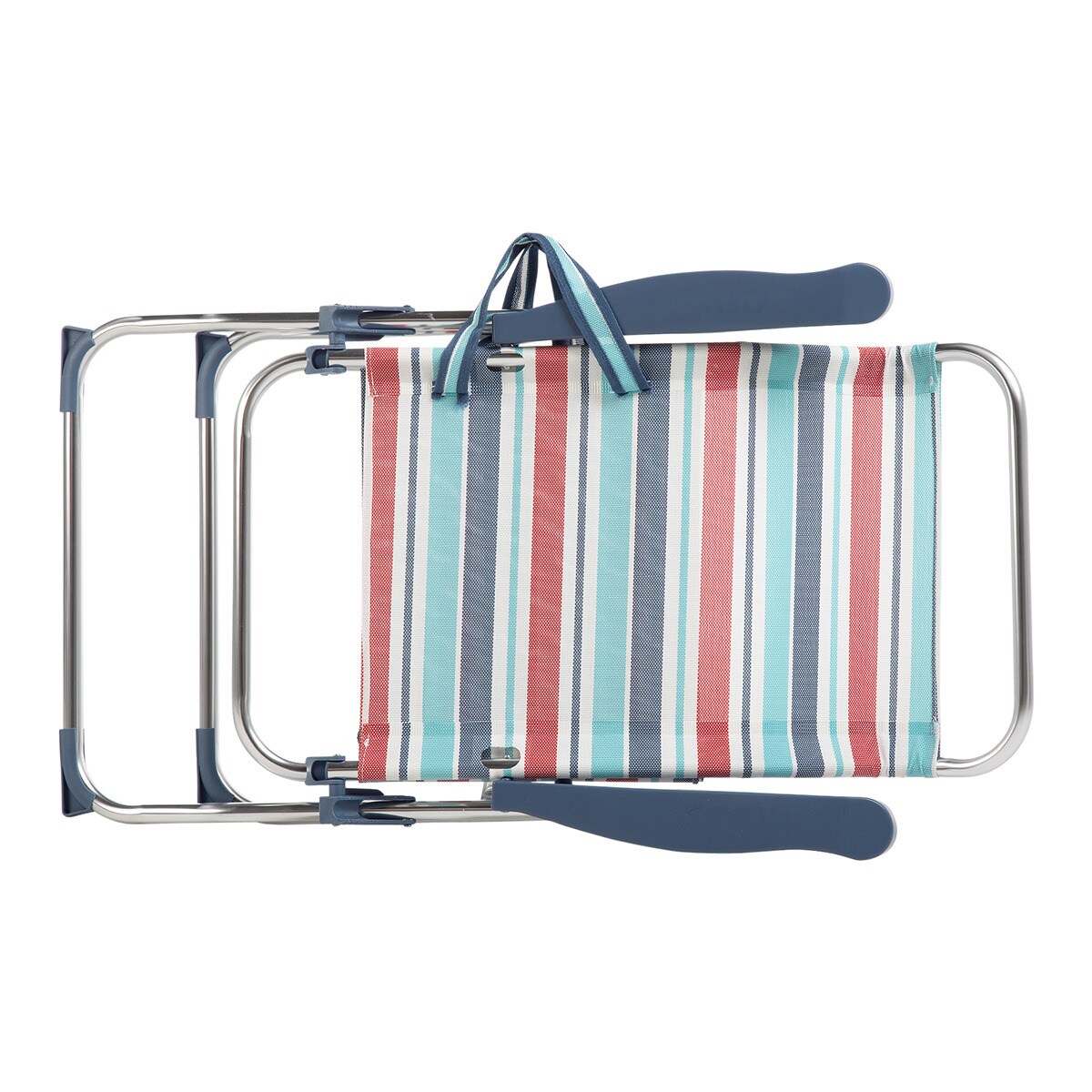Silla alta plegable y reclinable Amalfi Basics El Corte Inglés Azul-6