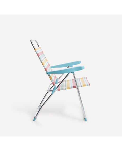 Silla plegable y reclinable Amalfi Basics El Corte Inglés Multicolor-3