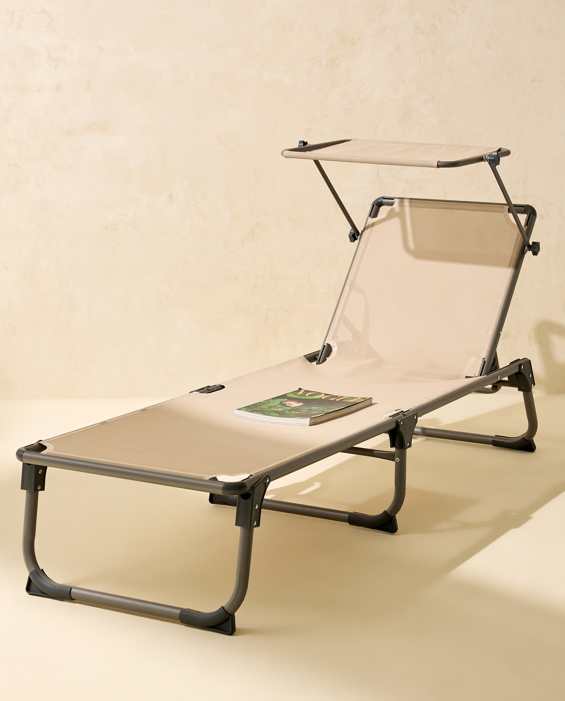 Imagem 0 de Espreguiçadeira Dobrável Santorini Campo e Praia
