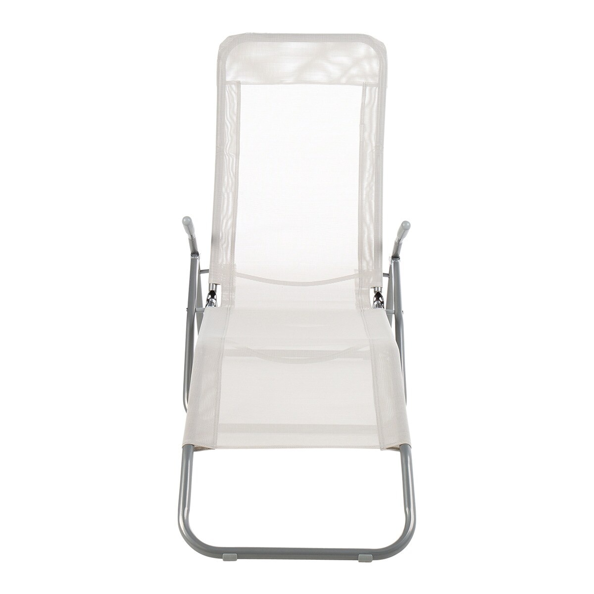 Tumbona plegable Ayllon Basics El Corte Inglés Gris perla-2