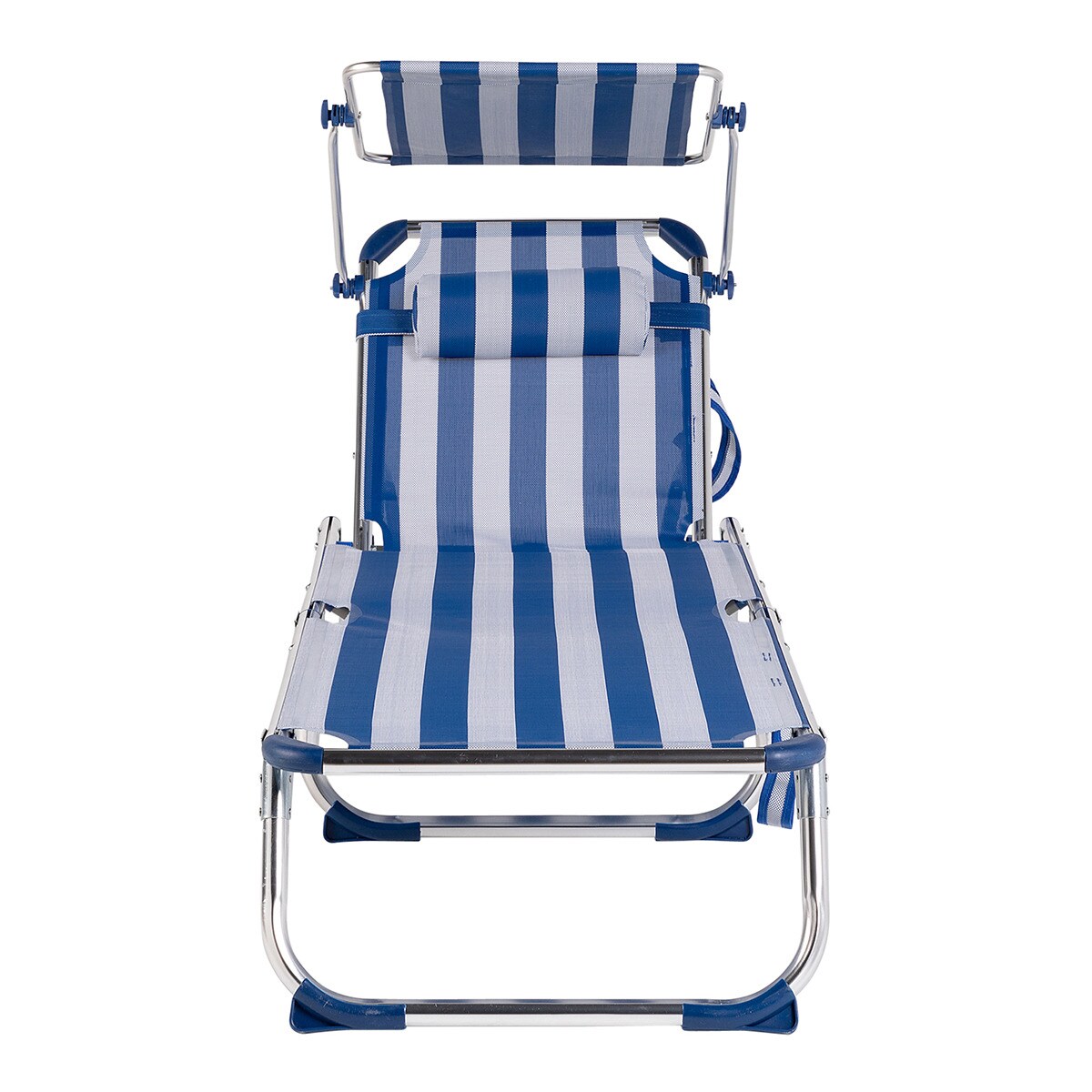 Tumbona plegable Cue Basics El Corte Inglés Azul-2