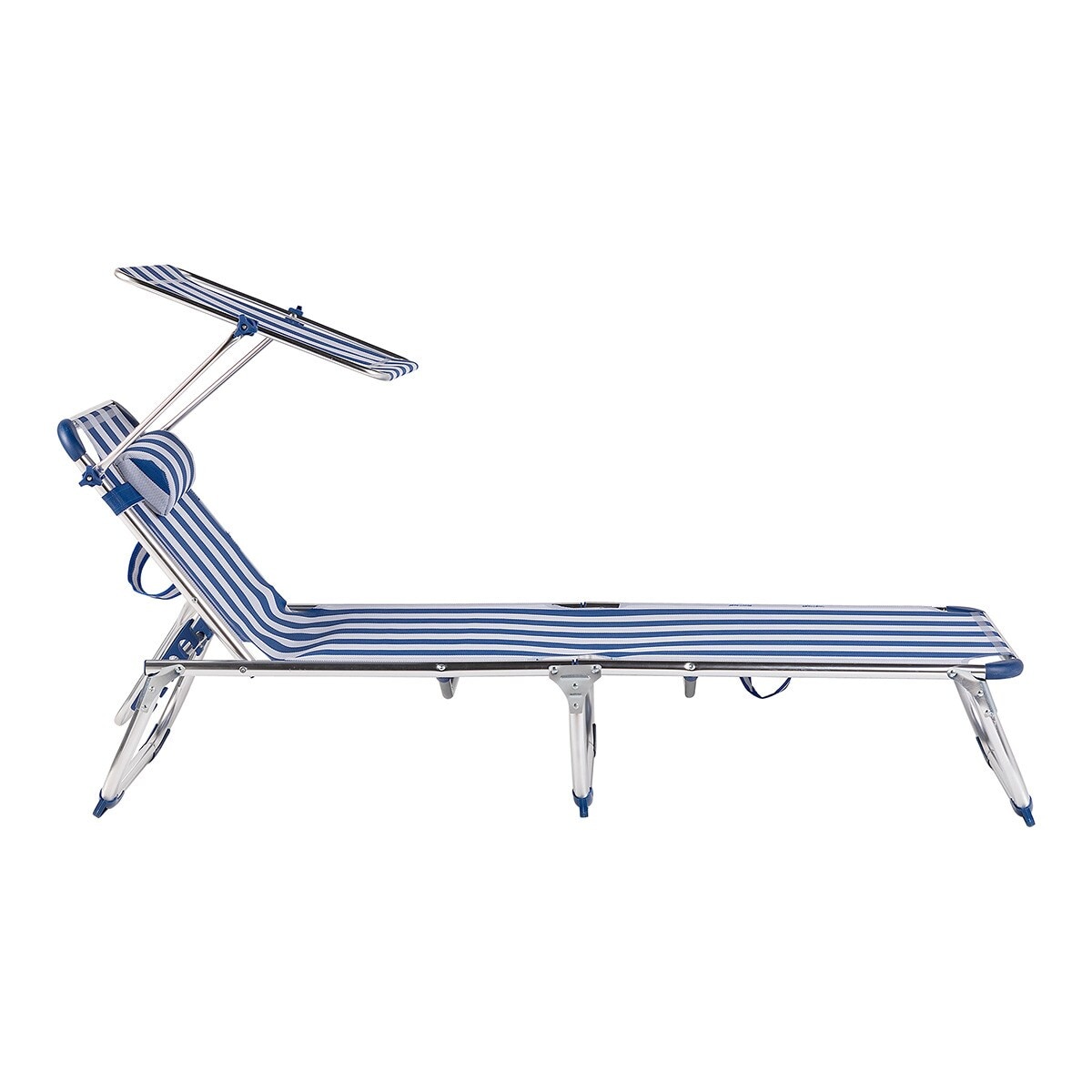 Tumbona plegable Cue Basics El Corte Inglés Azul-3