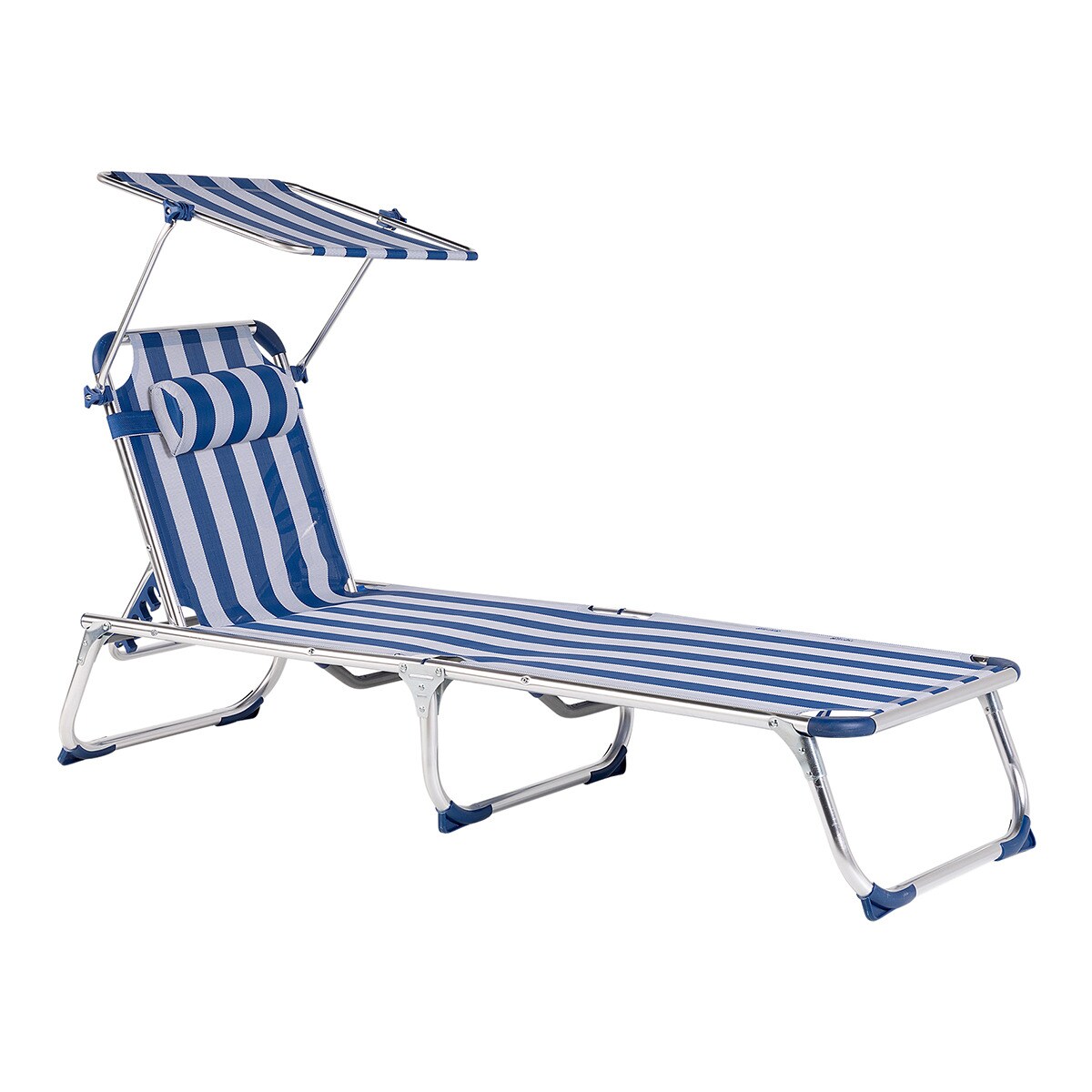 Tumbona plegable Cue Basics El Corte Inglés Azul-4