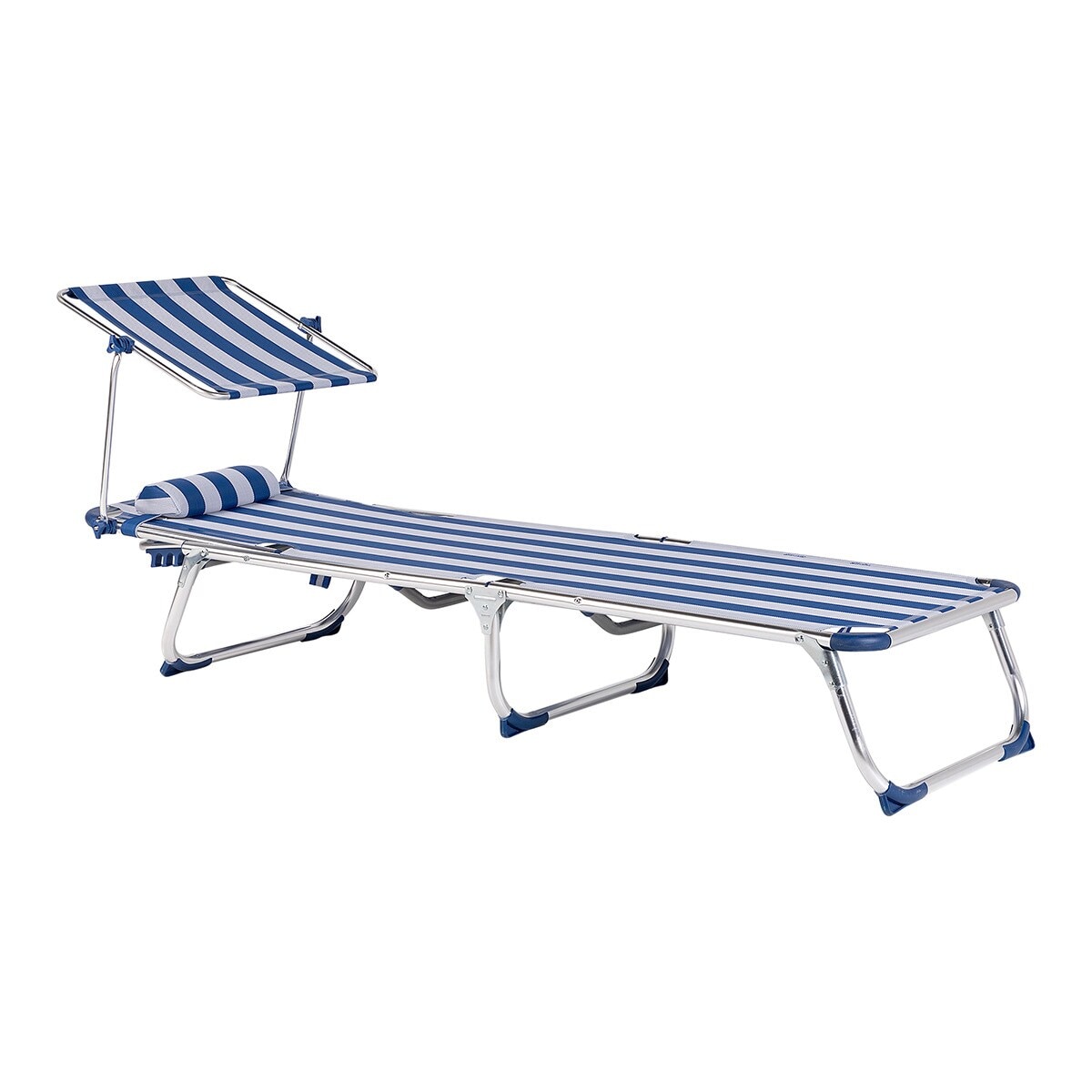 Tumbona plegable Cue Basics El Corte Inglés Azul-6