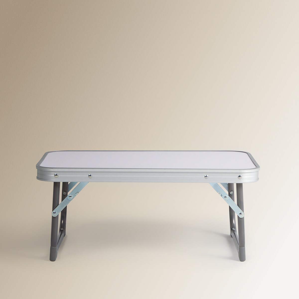 Mesa baja plegable Trip Campo y Playa El Corte Inglés Blanco-3