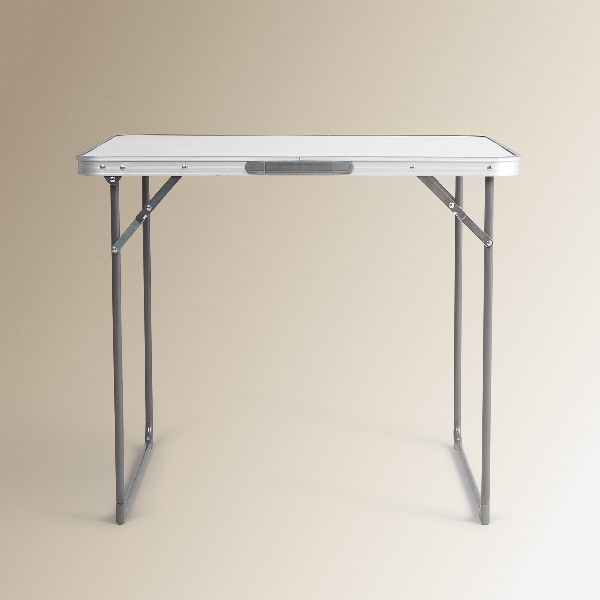 Mesa alta plegable Trip Campo y Playa El Corte Inglés Blanco-2