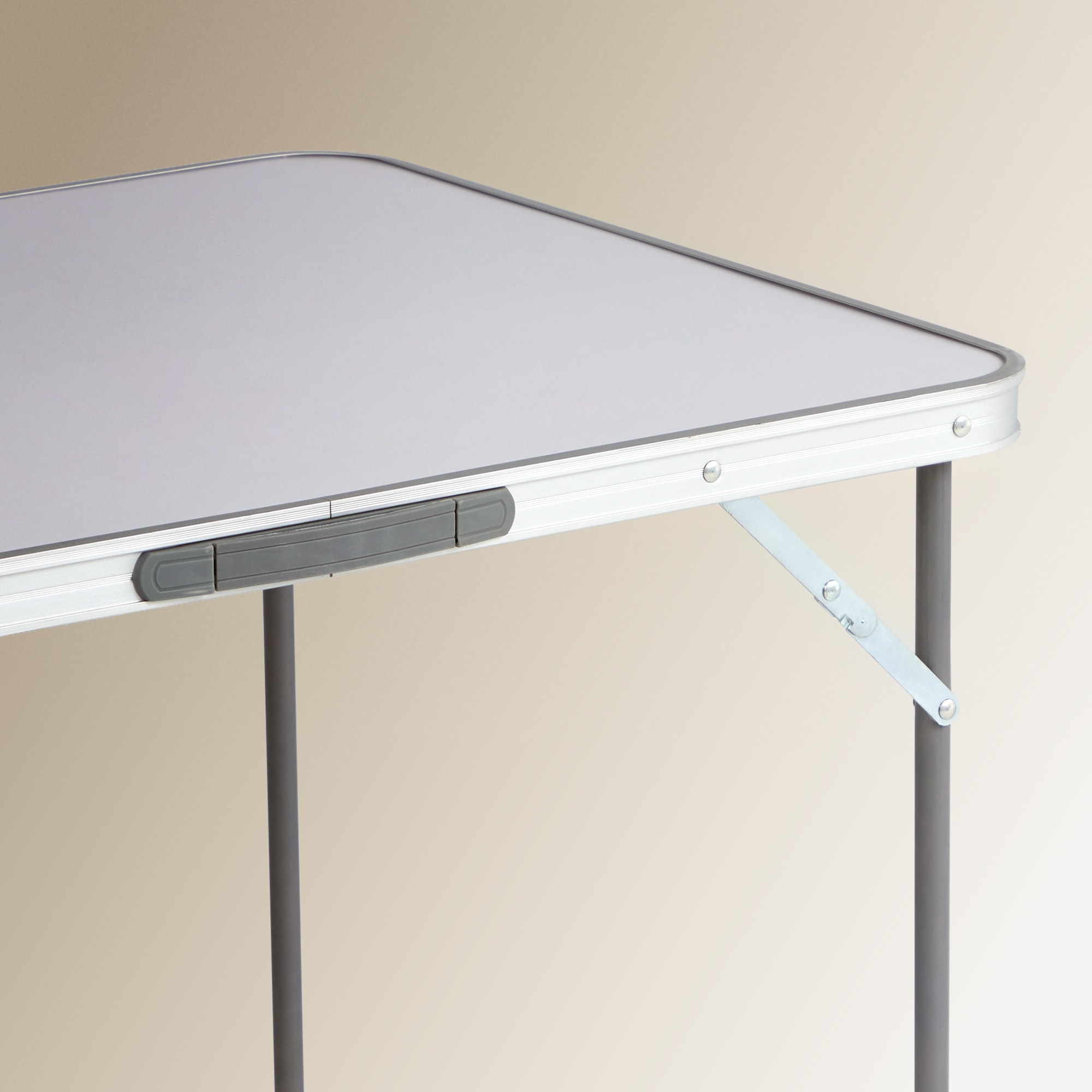 Mesa alta plegable Trip Campo y Playa El Corte Inglés Blanco-4