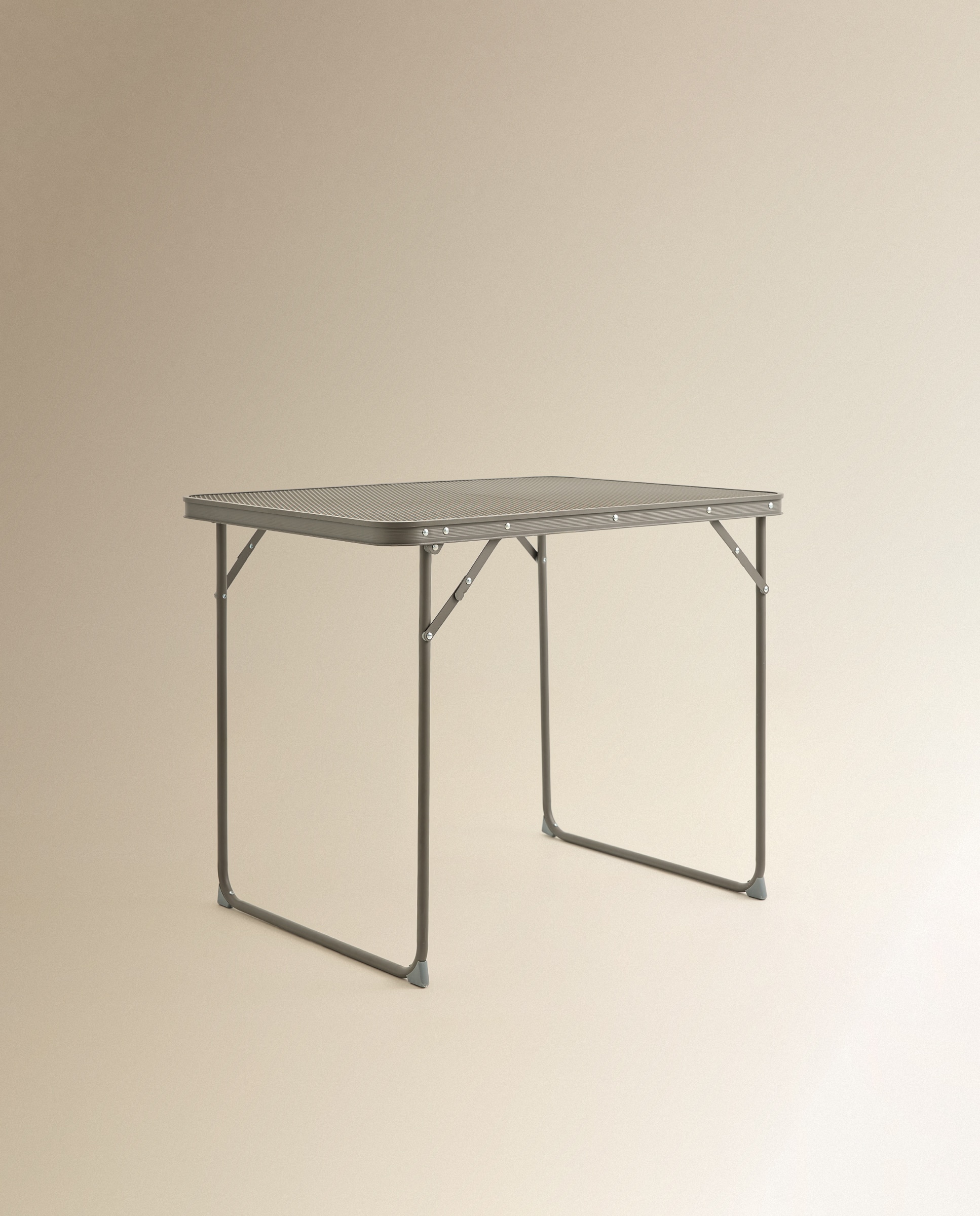 Mesa Dobrável de Aço com Grelha Safari Campo e Praia Antracite-2