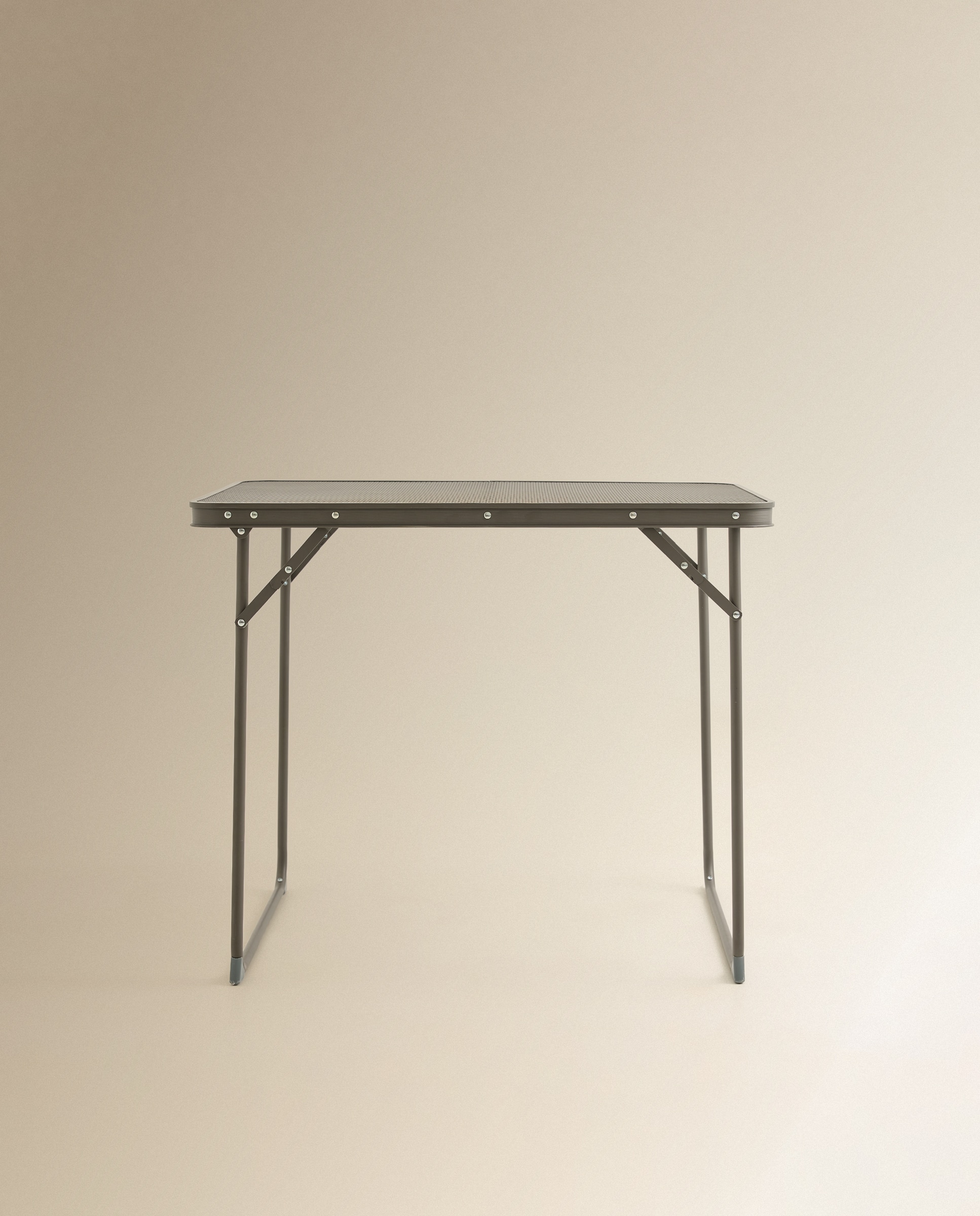 Mesa Dobrável de Aço com Grelha Safari Campo e Praia Antracite-3