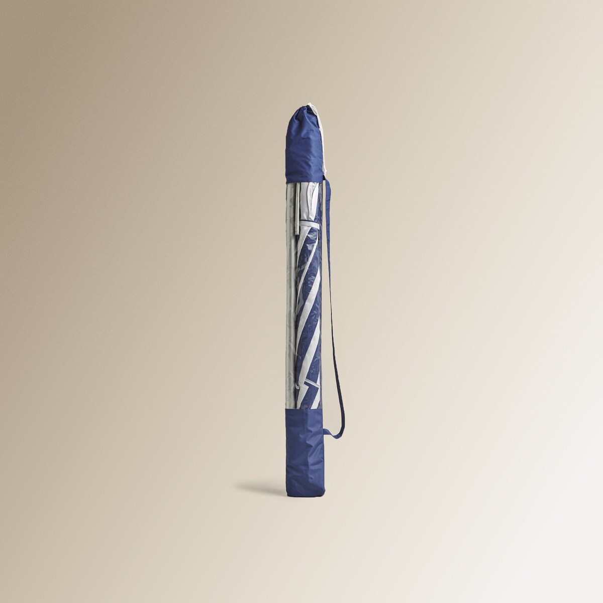 Chapéu de Sol Somo Campo e Praia Navy / Branco-9