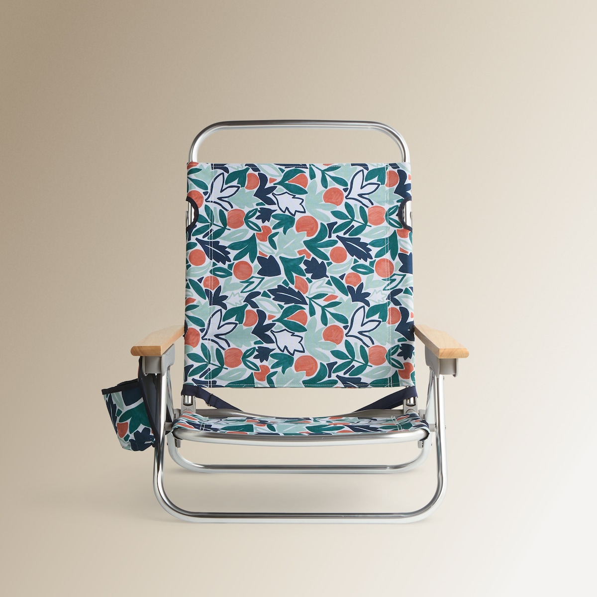 Cadeira Baixa Desdobrável Leili Campo e Praia Multicolor-3