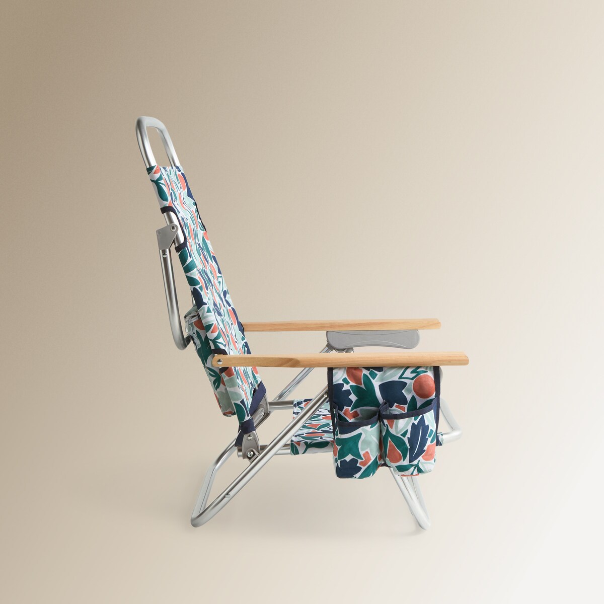 Cadeira Baixa Desdobrável Leili Campo e Praia Multicolor-4