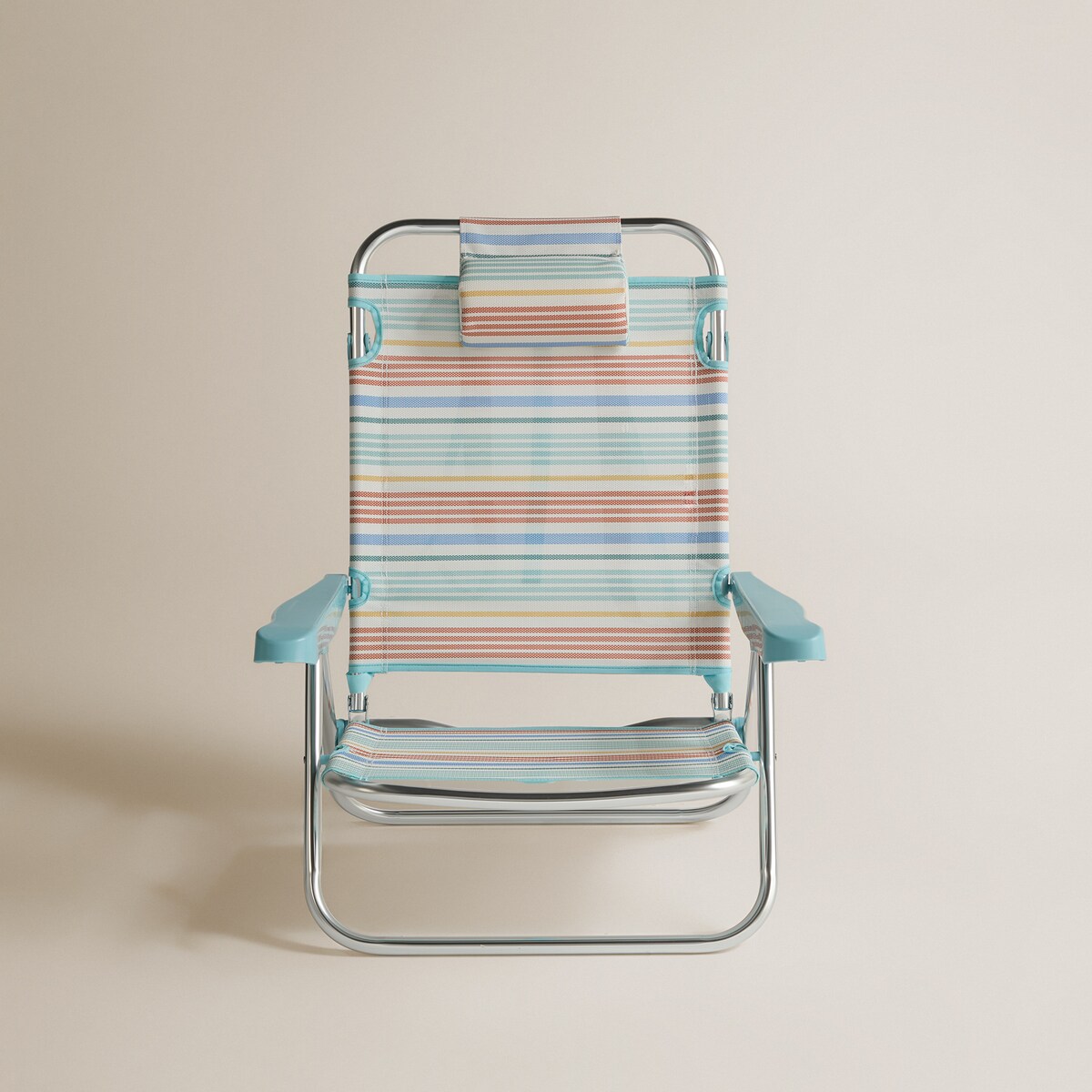 Cadeira Baixa Tipo Mochila Dobrável Coast Campo e Praia Multicolor-3