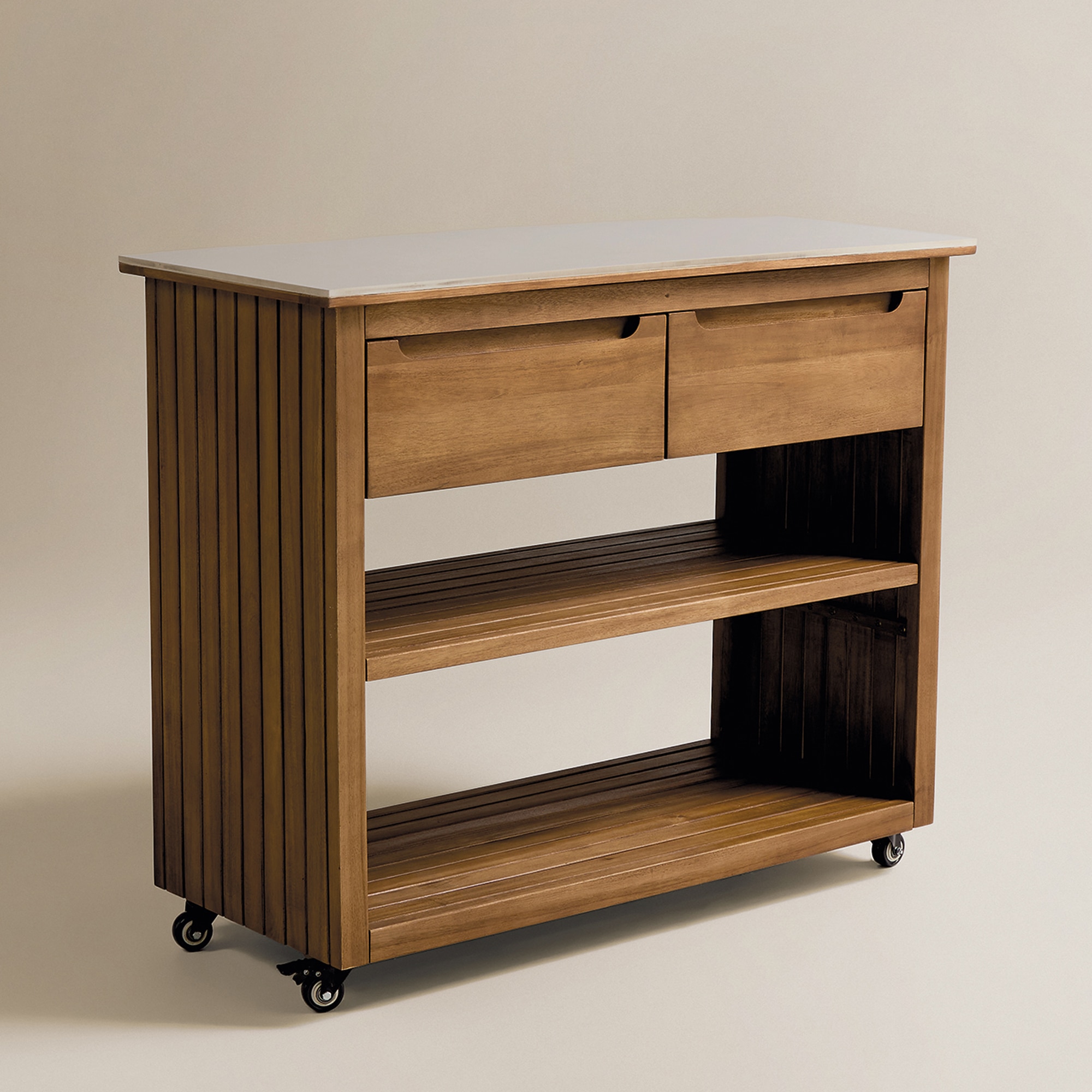 Aparador de Acácia Baiona Natural-2