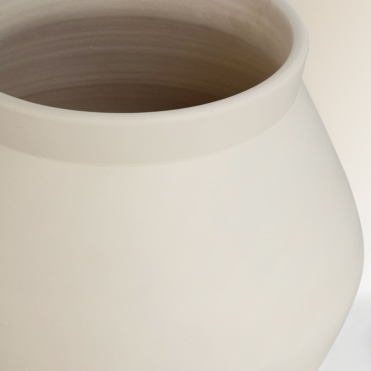 Vaso em Terracota Alejandría Creme-2