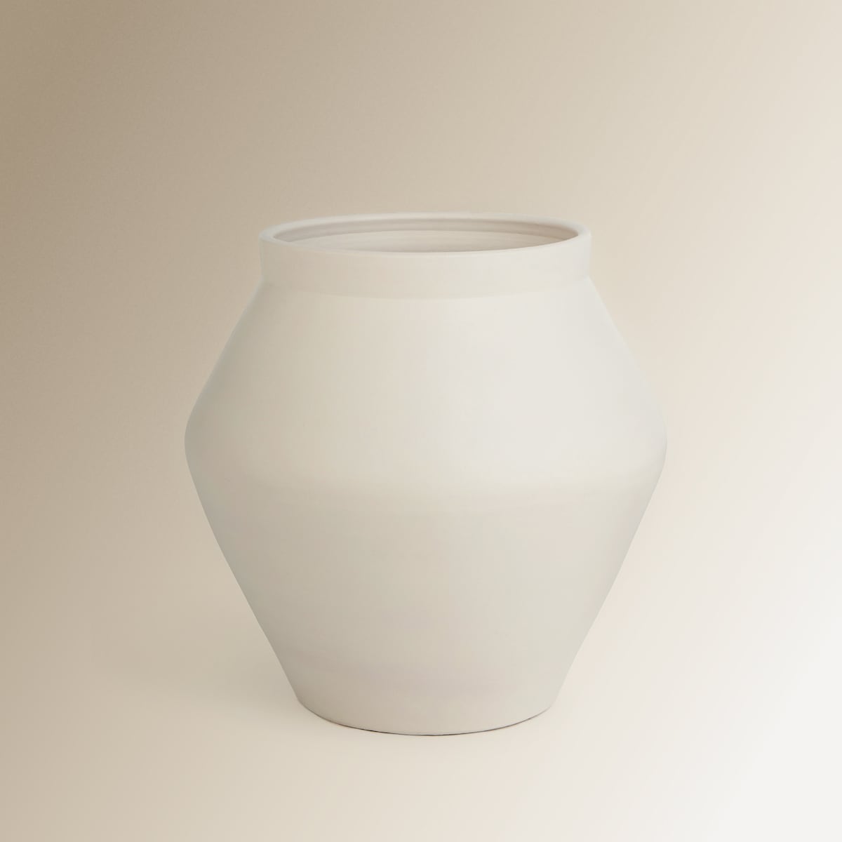 Vaso em Terracota Alejandría Creme-1