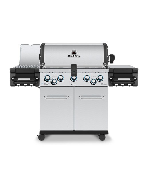 Barbecue a Gás com 5+1+1 Queimadores Regal S 590 Pro IR Aço-2