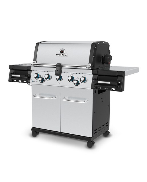 Barbecue a Gás com 5+1+1 Queimadores Regal S 590 Pro IR Aço-5