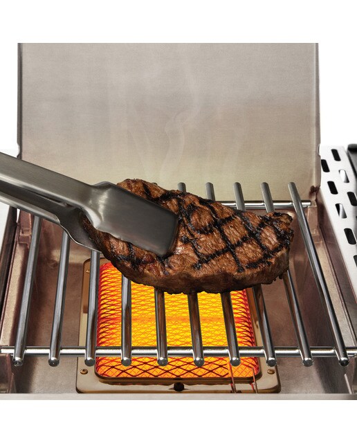 Barbecue a Gás com 5+1+1 Queimadores Regal S 590 Pro IR Aço-11