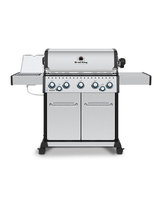Barbecue a Gás com 5+1+1 Queimadores Baron S 590 IR Aço-2