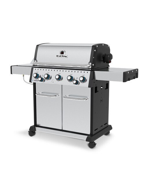 Barbecue a Gás com 5+1+1 Queimadores Baron S 590 IR Aço-5
