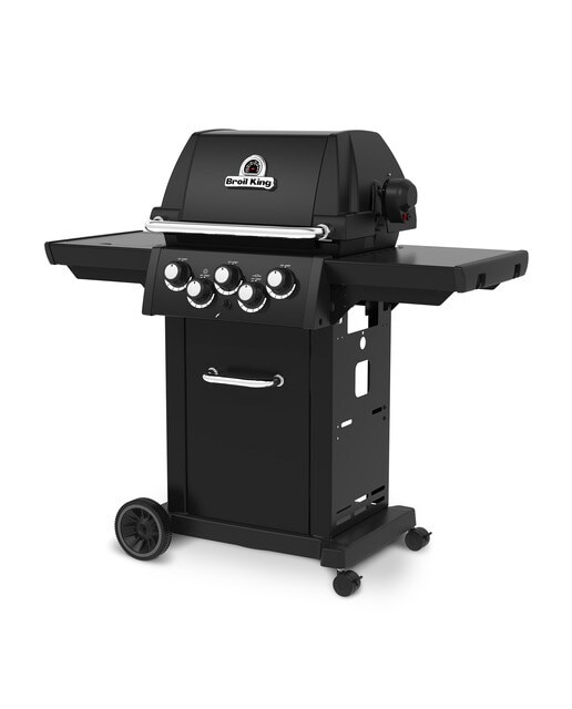 Barbecue a Gás com 3+1+1 Queimadores Royal 390 Shadow Preto-5