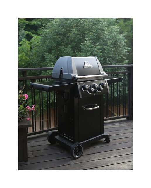 Barbecue a Gás com 3+1+1 Queimadores Royal 390 Shadow Preto-10