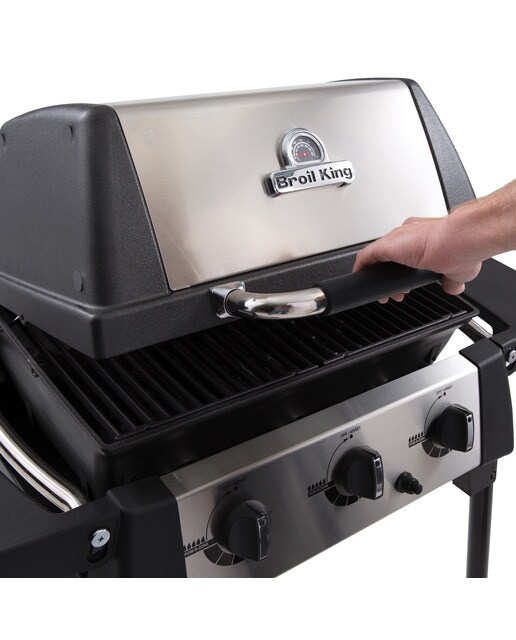 Barbecue a Gás com 3 Queimadores Porta Chef 320 Preto-8