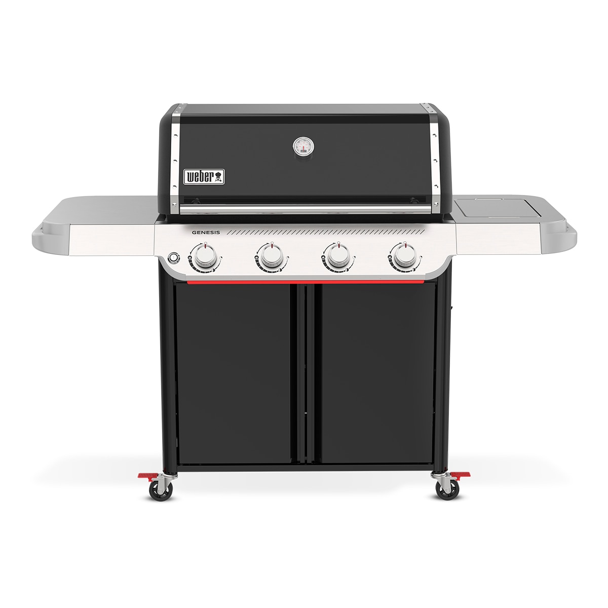 Barbecue de Gás com 4 Queimadores Genesis E-415 Preto-2