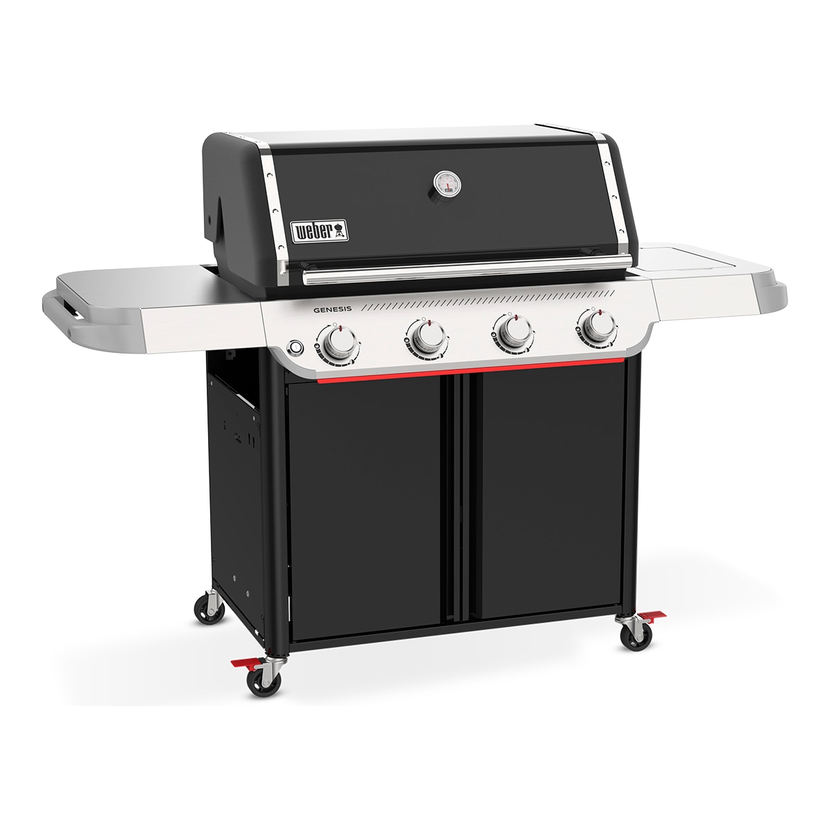 Barbecue de Gás com 4 Queimadores Genesis E-415 Preto-3