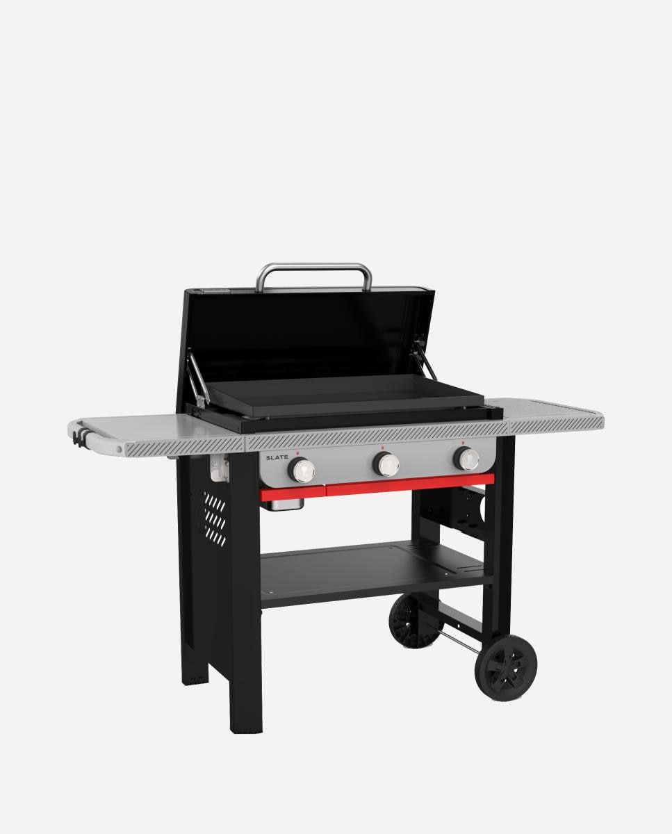 Churrasqueira com Ampla Superfície de Cozedura Slate GP71 Antracite-3