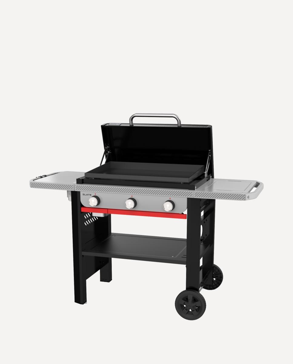 Churrasqueira com Ampla Superfície de Cozedura Slate GP71 Antracite-5