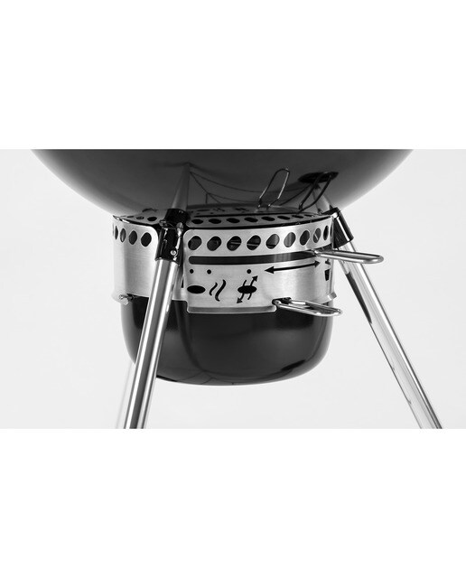 Churrasqueira de carvão Master Touch C-5750 Preto-5