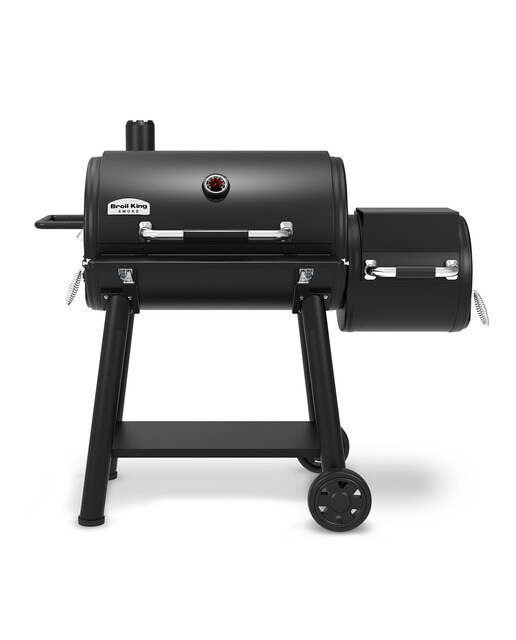 Barbecue para Defumar a Carvão Regal Offset 500 Antracite-2
