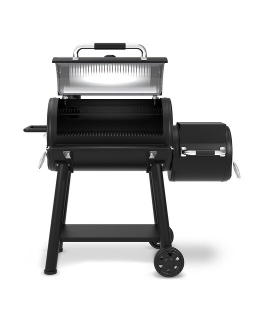 Barbecue para Defumar a Carvão Regal Offset 500 Antracite-3